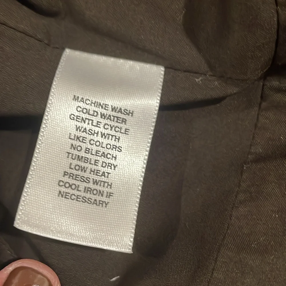 Poplin fit and flare Audrey V-neck shirt dress pleated librarian 50s wife midi - Picture 9 of 9